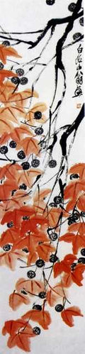 chinese masters paintings qi baishi qbs0091 A4 Photo Print