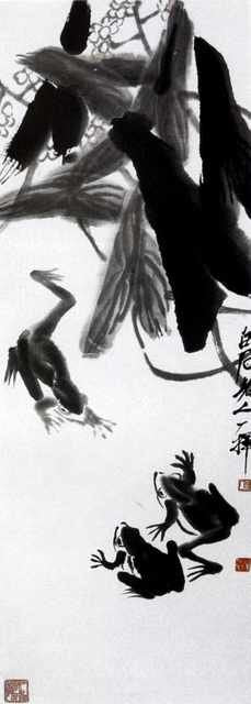 chinese masters paintings qi baishi qbs0092 A4 Photo Print