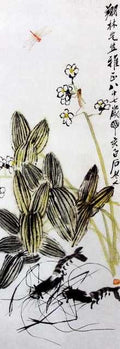 chinese masters paintings qi baishi qbs0095 A4 Photo Print