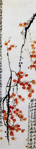 chinese masters paintings qi baishi qbs0099 A4 Photo Print