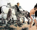 chinese masters paintings xu beihong xbh00100 A4 Photo Print