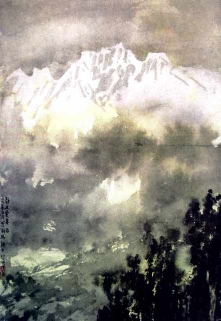 chinese masters paintings xu beihong xbh00102 A4 Photo Print