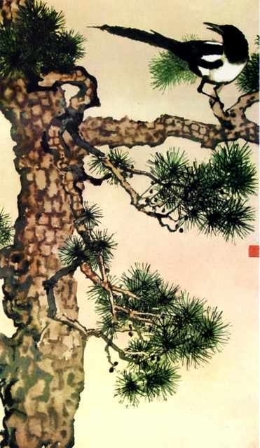 chinese masters paintings xu beihong xbh0023 A4 Photo Print