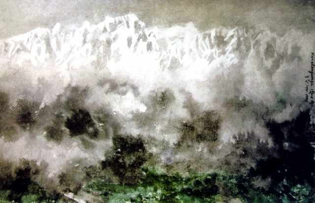 chinese masters paintings xu beihong xbh0028 A4 Photo Print