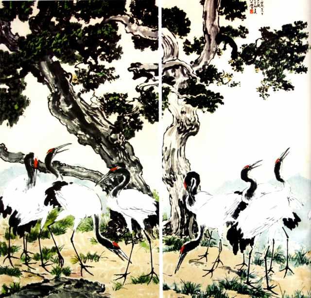 chinese masters paintings xu beihong xbh0037 A4 Photo Print