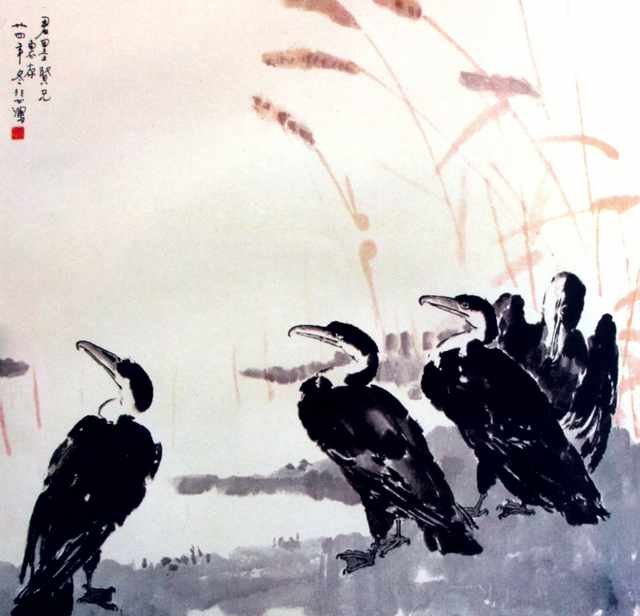 chinese masters paintings xu beihong xbh0040 A4 Photo Print