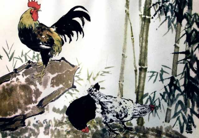 chinese masters paintings xu beihong xbh0045 A4 Photo Print