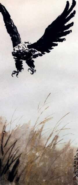 chinese masters paintings xu beihong xbh0053 A4 Photo Print