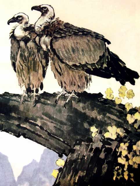 chinese masters paintings xu beihong xbh0066 A4 Photo Print