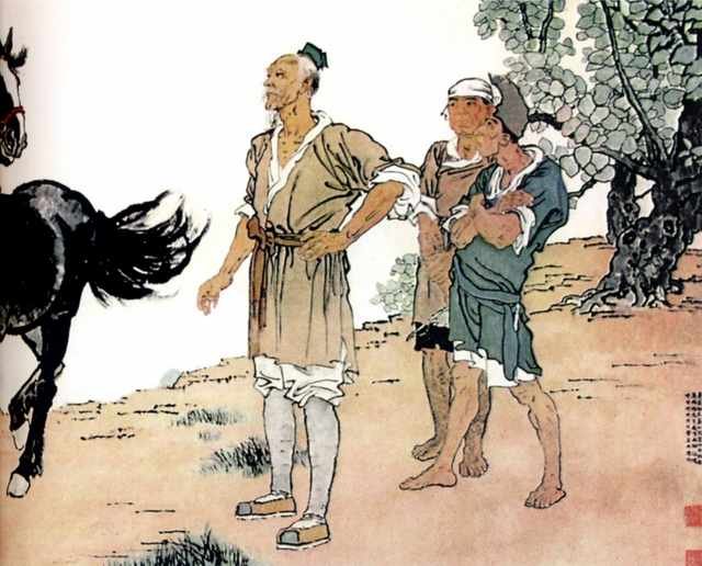 chinese masters paintings xu beihong xbh0073 A4 Photo Print