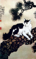 chinese masters paintings xu beihong xbh0078 A4 Photo Print
