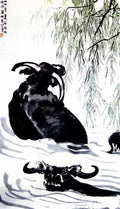 chinese masters paintings xu beihong xbh0086 A4 Photo Print
