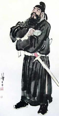 chinese masters paintings xu beihong xbh009 A4 Photo Print