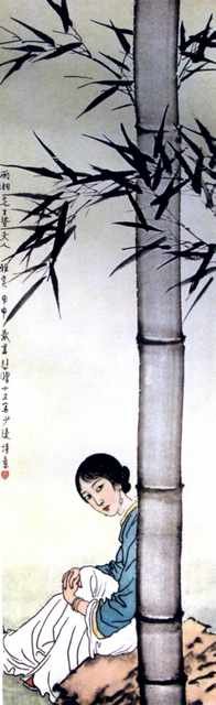 chinese masters paintings xu beihong xbh0092 A4 Photo Print