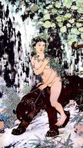 chinese masters paintings xu beihong xbh0093 A4 Photo Print