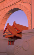 chinese pavilion san 1980s 1990s A4 Photo Print