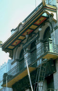 chinese restaurant shanghai Vintage A4 Photo Print