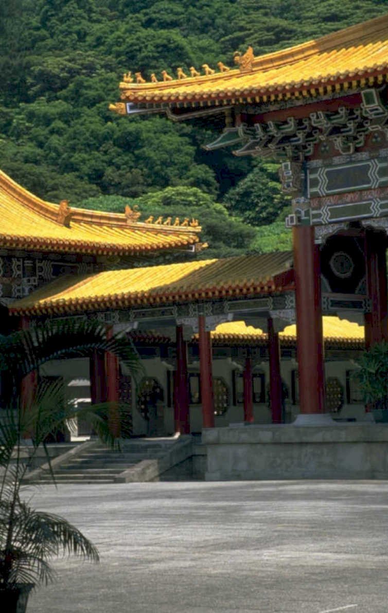 chinese temple eternal 1980s 1990s A4 Photo Print