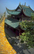 chinese temple wall 1980s 1990s A4 Photo Print