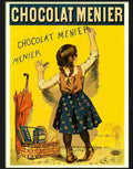 chocolat menier firmin bouisset 1893 Advert A4 Photo Print