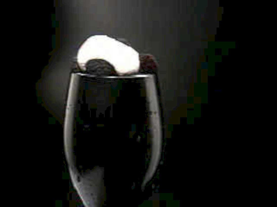 chocolate mousse glass1980s 1990s A4 Photo Print