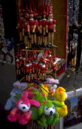 christmas dolls castle 1980s 1990s A4 Photo Print