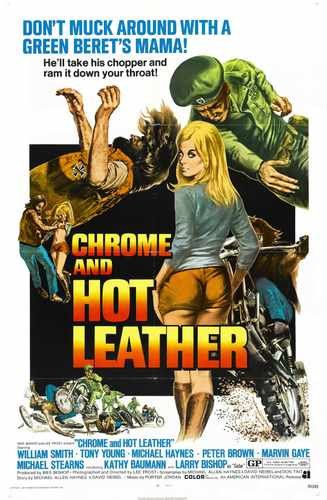 chrome and hot leather  01 film star poster A4 Photo Print
