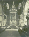 church altar 1908Vintage 1880s 1900s A4 Photo Print