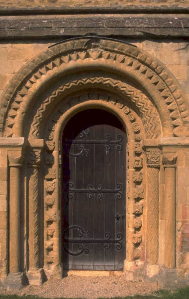 church doorway stone 1980s 1990s A4 Photo Print
