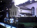 church exterior group1980s 1990s A4 Photo Print
