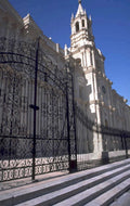 church gate tower 1980s 1990s A4 Photo Print