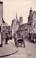 church gates kitchinVintage 1880s 1900s A4 Photo Print