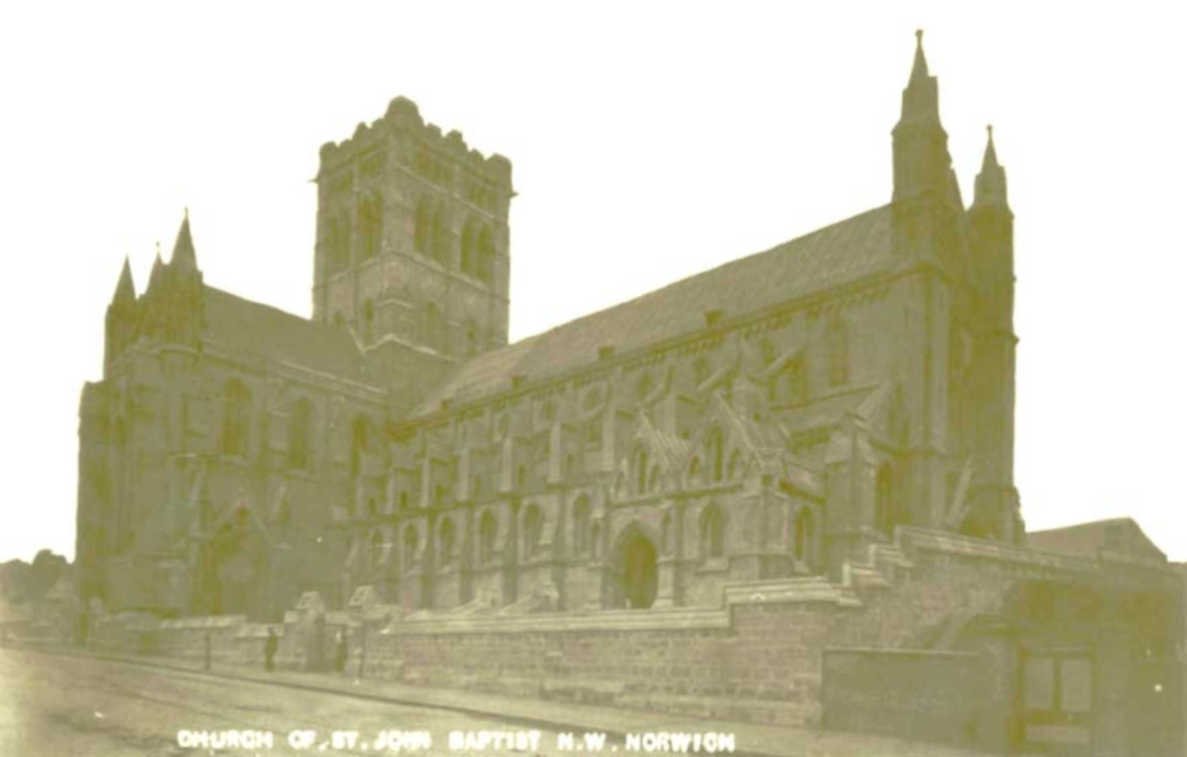 church st johnVintage 1880s 1900s A4 Photo Print