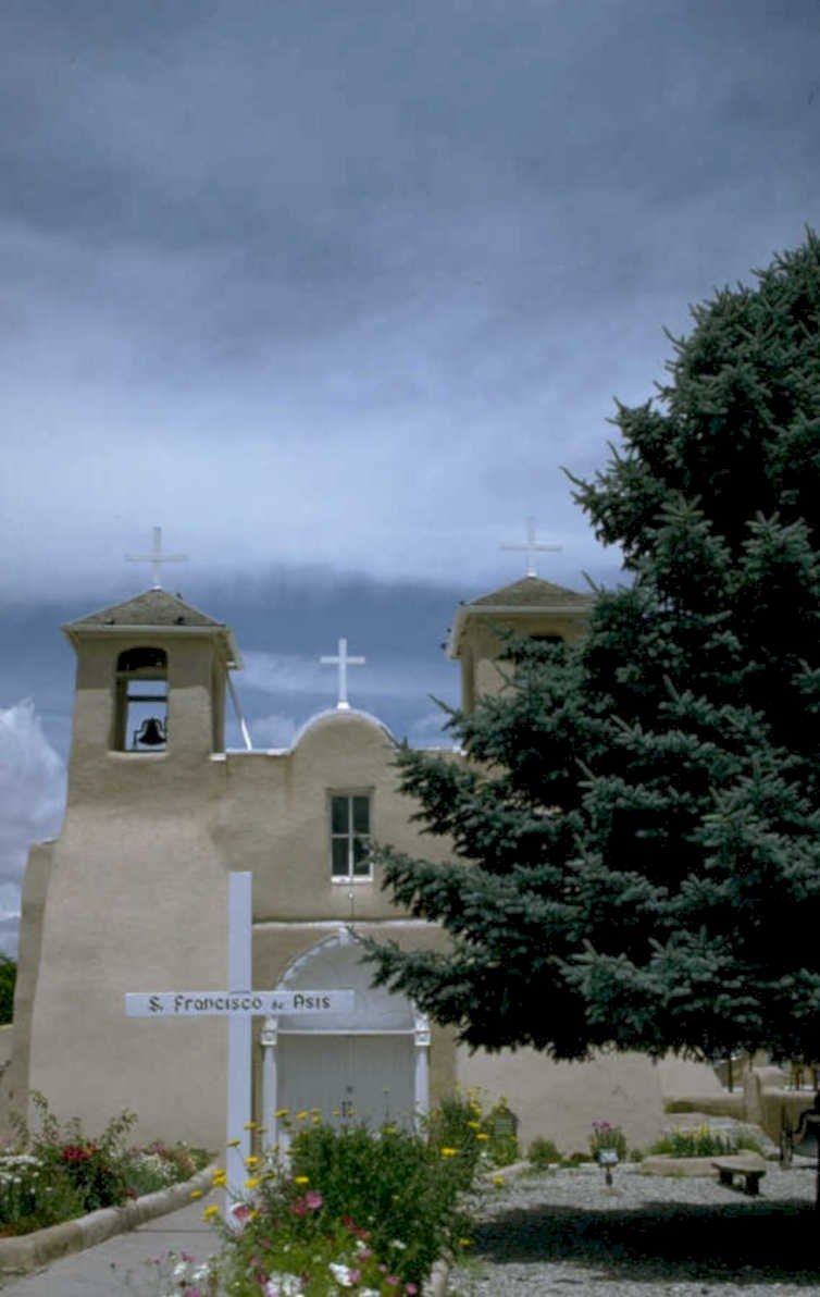 church towers francisco 1980s 1990s A4 Photo Print