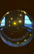 circular stairwell chicago 1980s 1990s A4 Photo Print