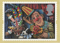 circus clowns emily firmin painting 161415 A4 Photo Print