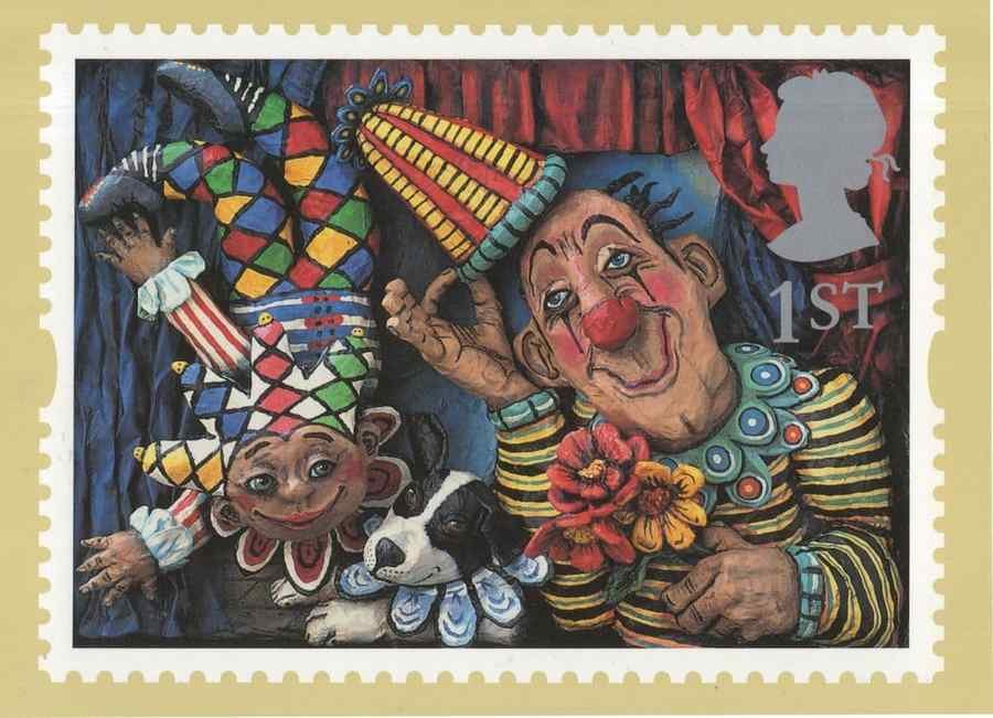 circus clowns emily firmin painting 161415 A4 Photo Print
