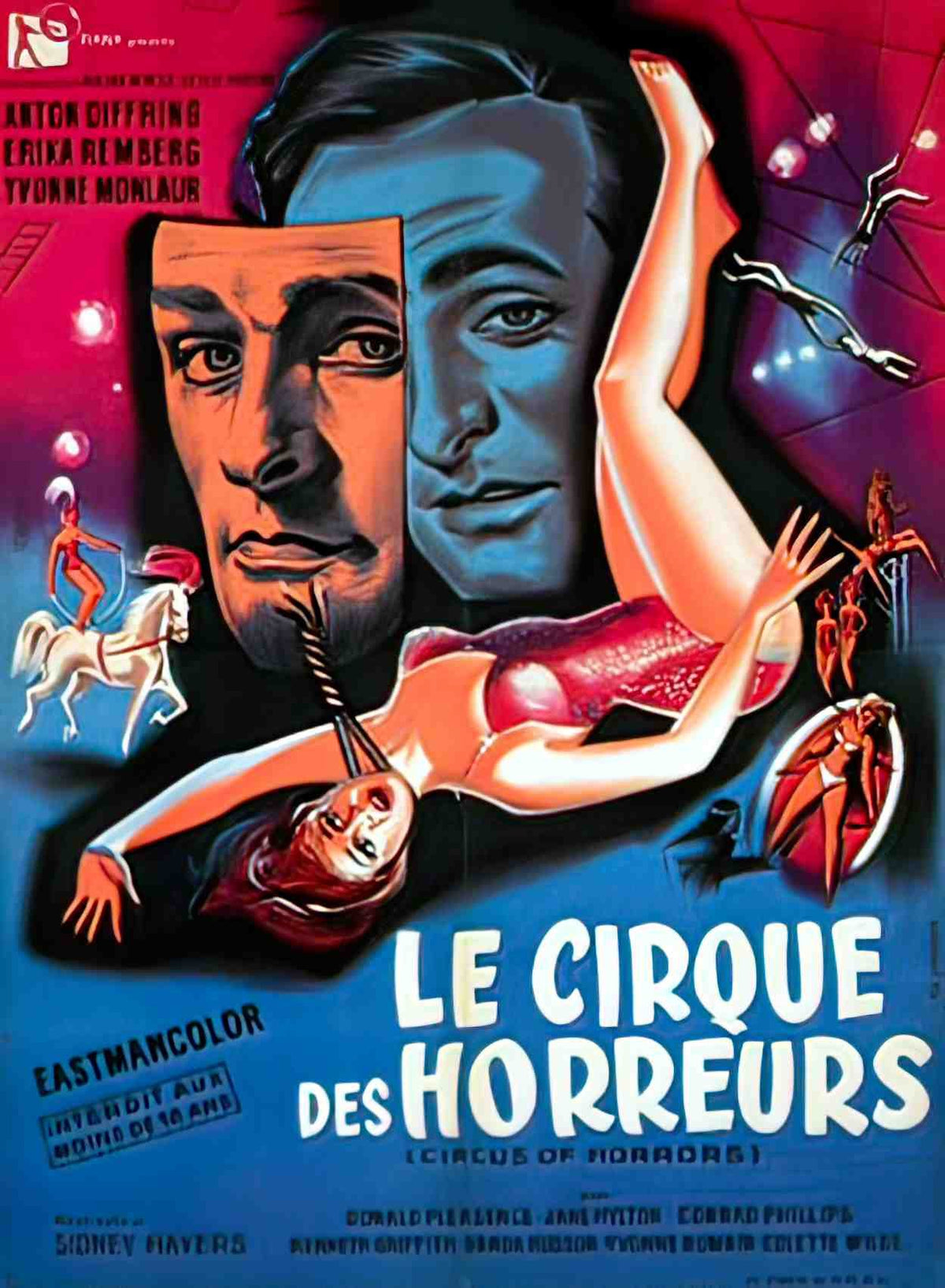 cirque des horreurs pt Advert A4 Photo Print