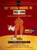 cirqueSavignac Advert A4 Photo Print