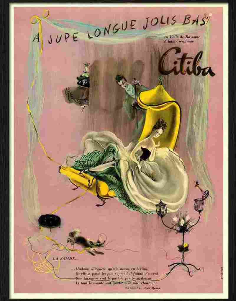 citiba perfume advert Advert A4 Photo Print