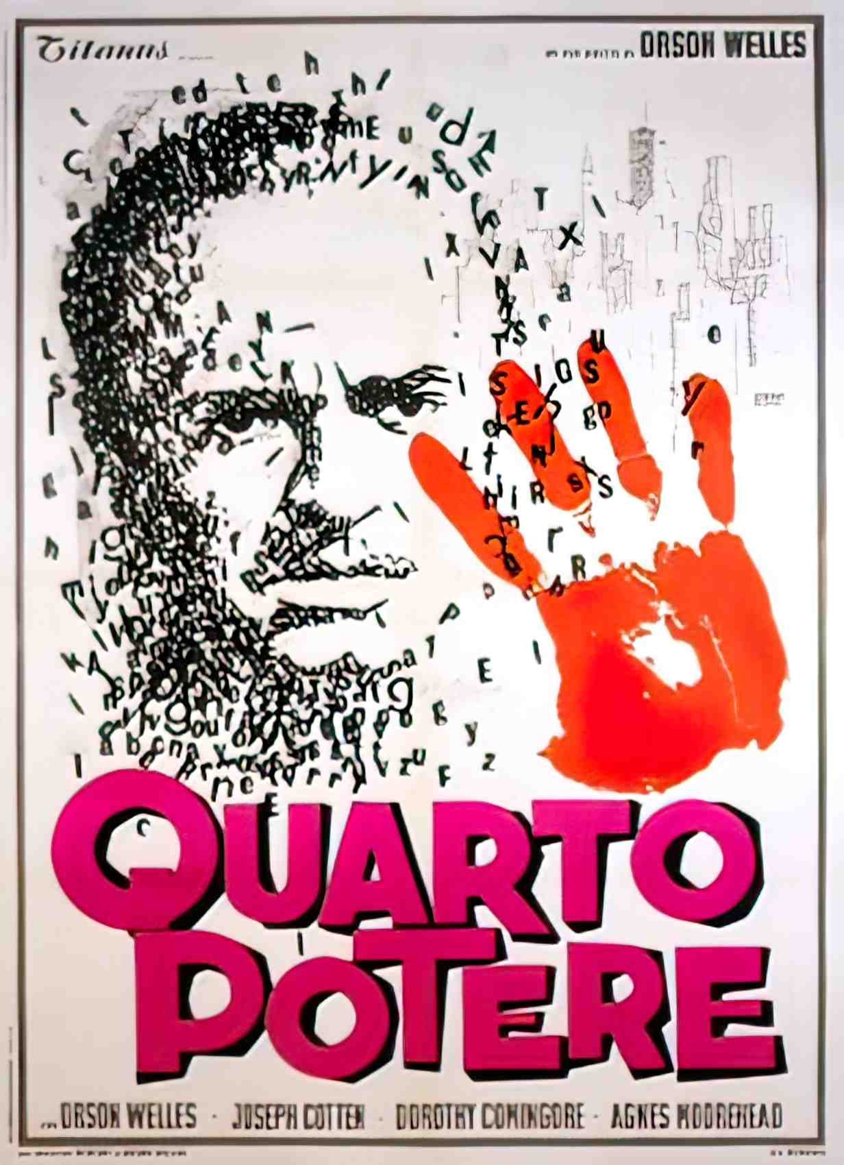 citizen kane ital 2F R2 Advert A4 Photo Print