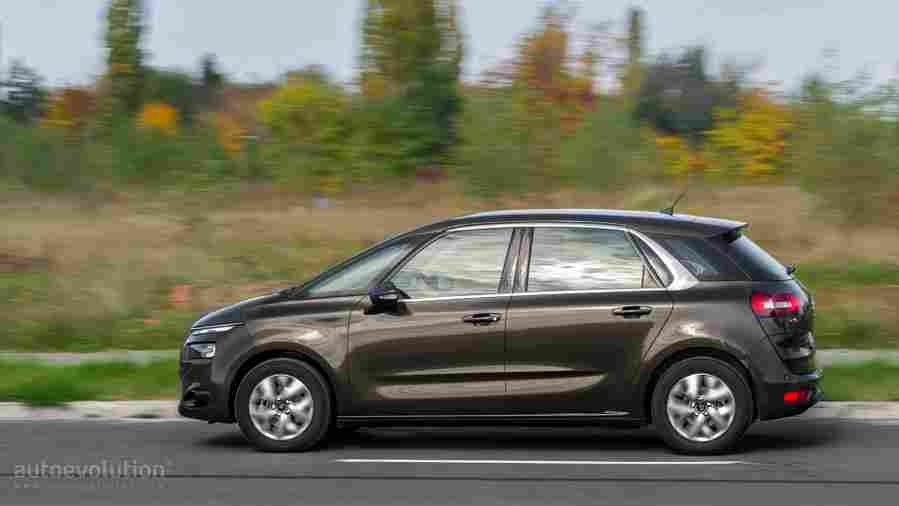 citroen c4 picasso 16 e hdi 2016 1 Car A4 Photo Print