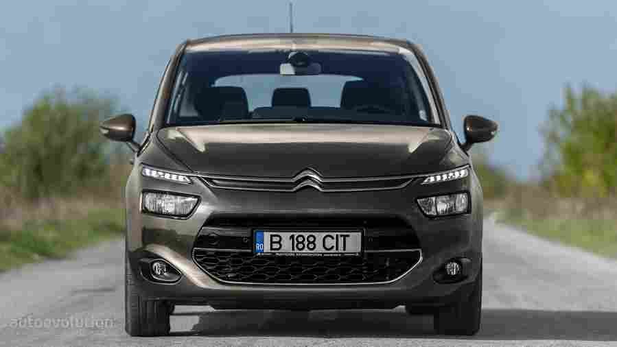 citroen c4 picasso 16 e hdi 2016 11 Car A4 Photo Print