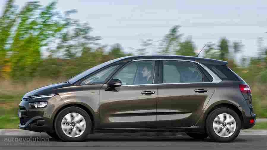 citroen c4 picasso 16 e hdi 2016 2 Car A4 Photo Print