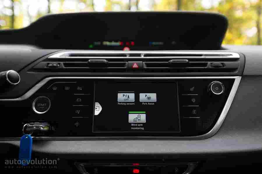 citroen c4 picasso 16 e hdi 2016 44 Car A4 Photo Print