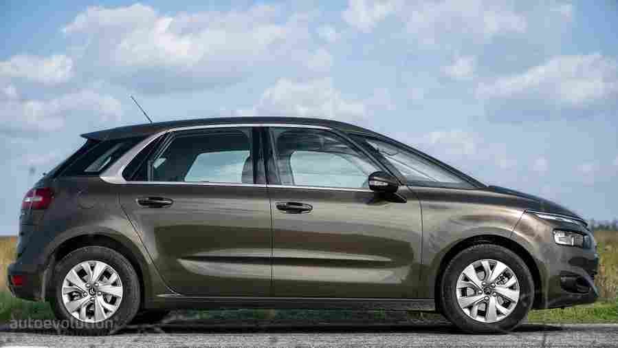 citroen c4 picasso 16 e hdi 2016 6 Car A4 Photo Print