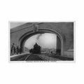 citta del vaticano collegamento ferroviario Vintage A4 Photo Print