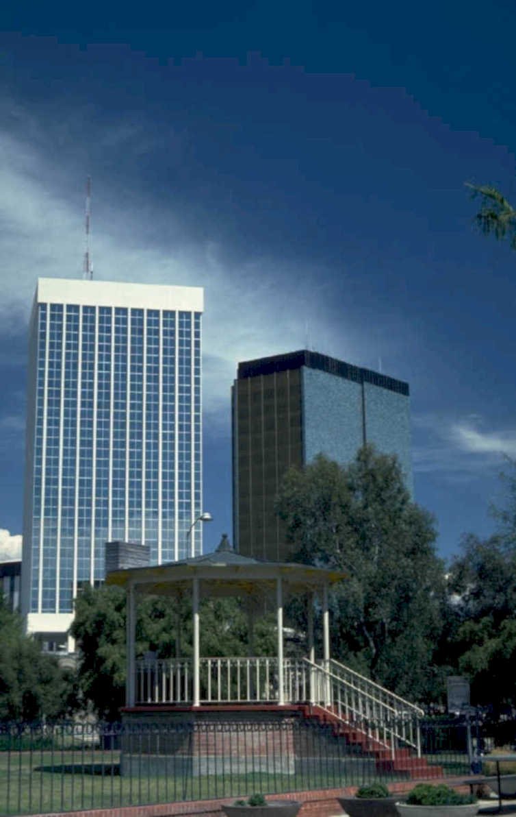 city gazebo texas 1980s 1990s A4 Photo Print