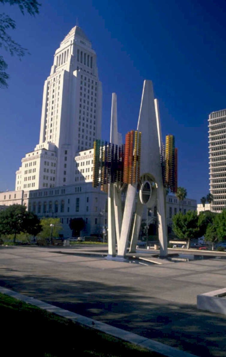 city hall sculpture 1 1980s 1990s A4 Photo Print