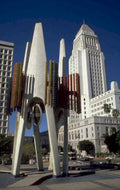 city hall sculpture 2 1980s 1990s A4 Photo Print